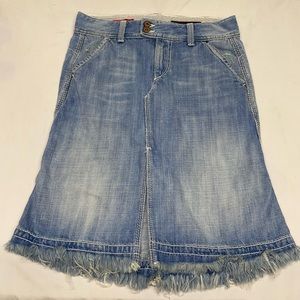 Adriano Goldschmied jean skirt